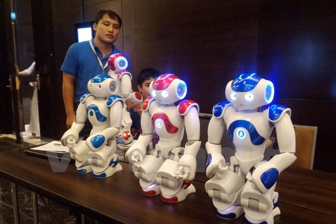 Phía SoftBank kỳ vọng mảng robotic sẽ chiếm 40% tổng doanh thu của đơn vị này tại thị trường Việt Nam. (Ảnh: T.H/Vietnam+)