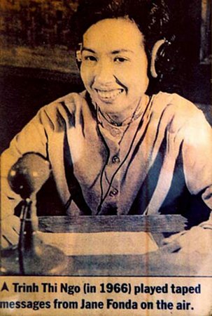 Hình ảnh bà Trịnh Thị Ngọ trên báo Mỹ năm 1966