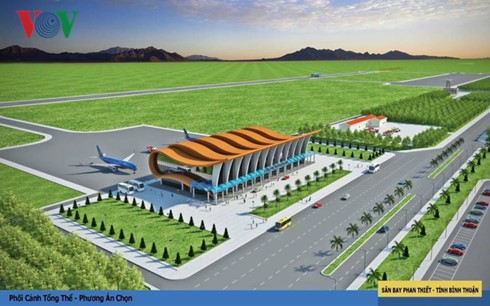 Dự án sân bay Phan Thiết nằm trên địa bàn xã Thiện Nghiệp, TP Phan Thiết