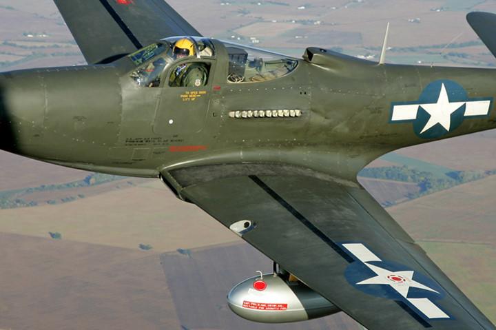 Máy bay tiêm kích Bell P-63 Kingcobra do Mỹ phát triển trong Thế chiến 2 nhưng không quân Mỹ lại không sử dụng mấy.