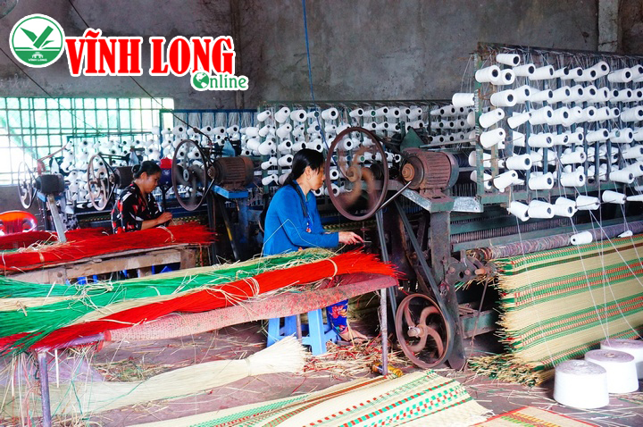 Tại xã Định Yên đã thành lập được một HTX và ba tổ hợp sản xuất, tiêu thụ chiếu, thu hút hàng chục nghìn lao động nhàn rỗi ở địa phương và những vùng lân cận.