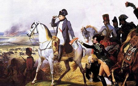 Bức họa “Napoleon trong trận Wagram” của tác giả Horace Vernet.