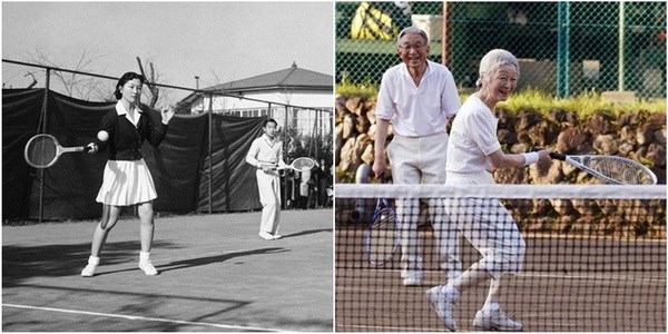 Không ai biết vào thời khắc nào đó giữa những chuỗi ngày bình lặng sẽ gặp người mà mình gắn bó suốt phần đời còn lại. Như một ngày mùa hè năm 1957, Hoàng Thái tử Akihito tình cờ chạm mặt cô gái thường dân Michiko Shoda tại một trận đấu tennis ở Karuizawa. Và họ đã đánh tennis cùng nhau suốt 60 năm sau đó.