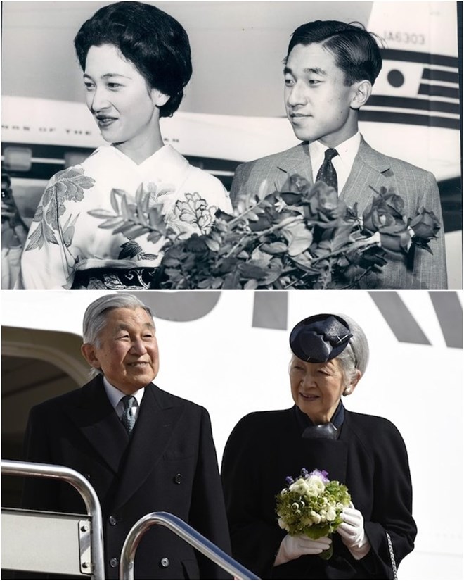 Thái tử Akihito thừa kế ngôi Vua vào ngày 7/1/1989, và bà Michiko trở thành nữ dân thường đầu tiên lên ngôi Hoàng hậu Nhật Bản. Và trong những chuyến công du dù phải bay nhiều giờ mệt mỏi, người ta luôn thấy Nhà vua và Hoàng hậu xuất hiện cùng nhau. Và những gì mọi người nhắc về bà là sự quan tâm hết lòng đến đời sống của người dân và luôn là hậu phương vững chắc của Nhật Hoàng. Bà Michiko không chỉ thực hiện rất tốt vai trò của một người vợ, một người mẹ, mà còn thể hiện rất xuất sắc trên cương vị của một Hoàng hậu