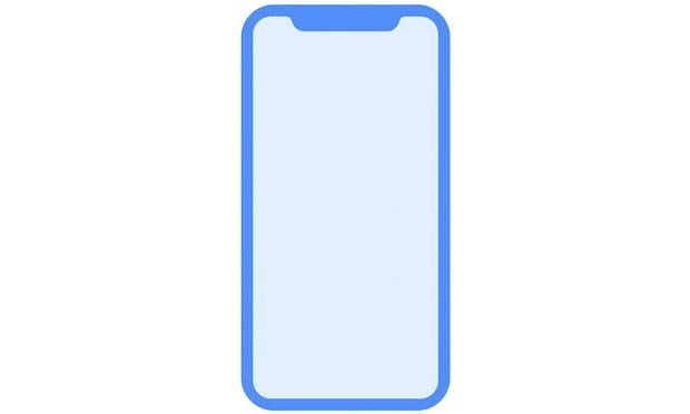 Một biểu tượng mô phỏng bộ khung của mẫu iPhone D22.