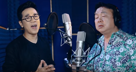 Nghệ sĩ Thành Lộc và Chí Tài cùng hòa giọng trong MV