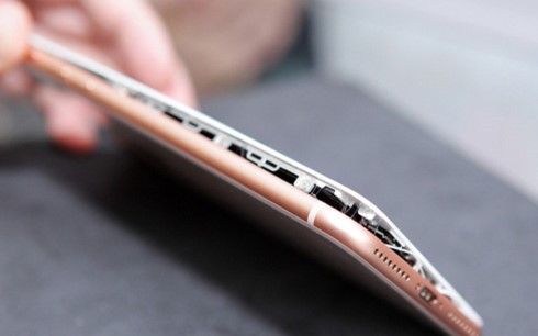Chiếc iPhone 8 plus phát nổ không gây ra vụ cháy nào như Galaxy Note 7 năm ngoái