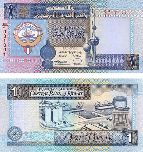 Đồng 1KD của Kuwait