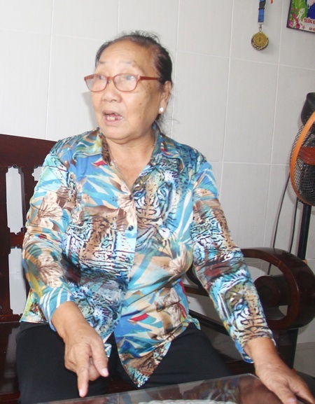 Bà Lê Hồng Đào, sau 50 năm vẫn còn ám ảnh vụ thảm sát ở Mỹ Thuận ngày xưa.