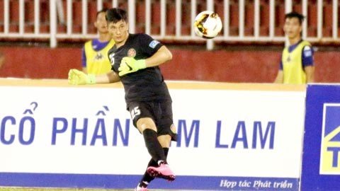 Thủ môn Nguyễn Văn Hoàng của Sài Gòn FC được bổ sung vào đội tuyển U23 Việt Nam