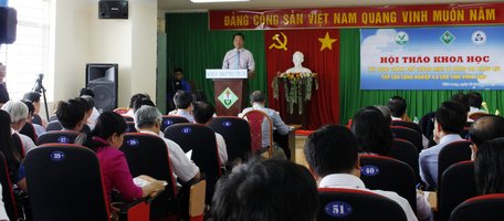 Ông Lữ Quang Ngời-  Ủy viên Thường vụ Tỉnh ủy, Phó chủ tịch UBND tỉnh đánh giá cao buổi hội thảo.