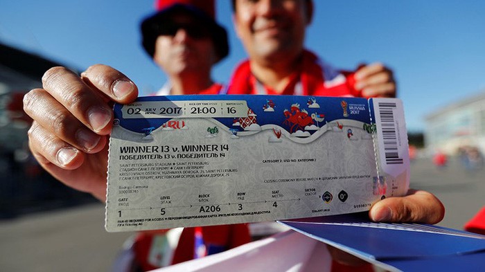 Có thể mua vé xem World Cup chính thức tại VN