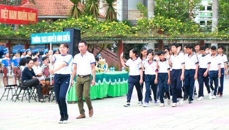 Đơn vị Trường Nguyễn Đình Chiểu- nhất toàn đoàn.