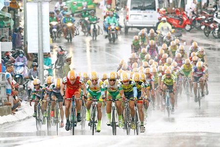 Lần đầu tiên Giải xe đạp ĐBSCL đã diễn ra chặng khai mạc tại Phú Quốc- năm 2016, được khá đông người hâm mộ cổ vũ.