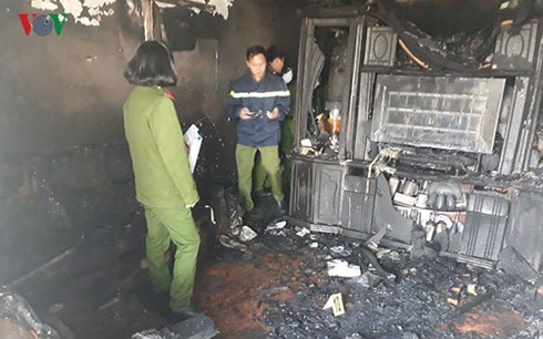 Công an điều tra nguyên nhân vụ cháy nổ ở Đà Lạt.