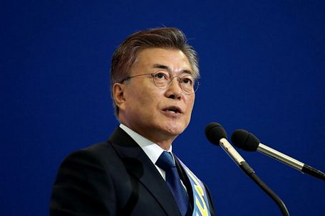 Tổng thống Hàn Quốc Moon Jae-in. (Nguồn: time.com)