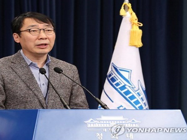 Người phát ngôn của Văn phòng Tổng thống Hàn Quốc Yoon Young-chan. (Nguồn: Yonhap)