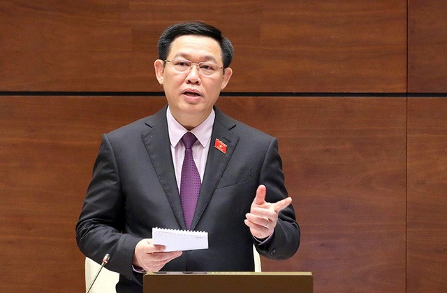 Phó Thủ tướng Vương Đình Huệ lần đầu đăng đàn trả lời chất vấn với tư cách lãnh đạo Chính phủ