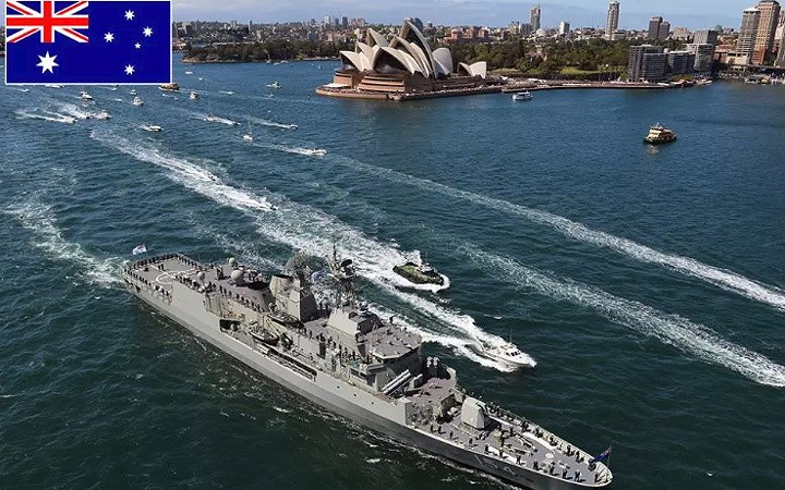 Thứ 22: Australia - Ngân sách quốc phòng: 24,1 tỷ USD: Tổng số quân nhân: 81.000; Tổng số máy bay chiến đấu: 465; Xe tăng: 59; Xe chiến đấu thiết giáp: 2.040; Tàu hải quân: 47; Tàu khu trục: 2; Tàu ngầm: 6; Chỉ số sức mạnh: 0,4072.