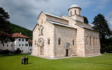 Di tích thời trung cổ ở Kosovo.