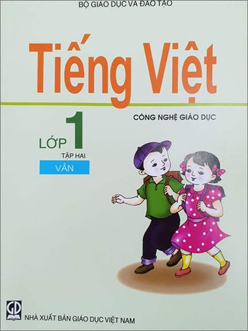 Sách Tiếng Việt lớp 1 theo chương trình Công nghệ giáo dục 