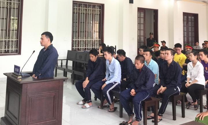 Bị cáo Nguyễn Khương trả lời thẩm vấn của HĐXX.
