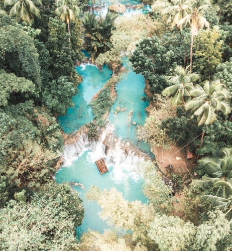 Thác nước Cambugahay ở đảo Siquijor, Philippines đẹp như tiên cảnh.