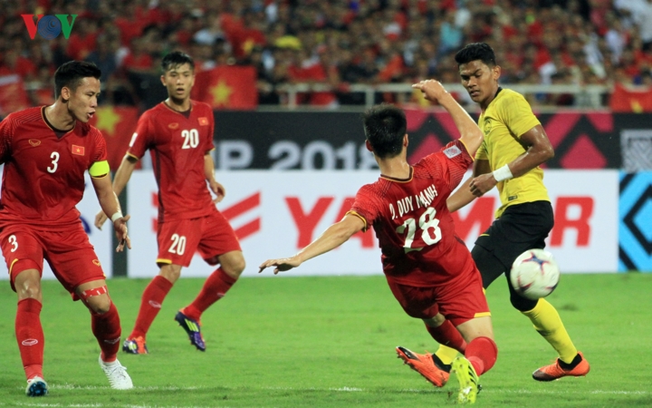 Cầu thủ của Hà Nội FC khiến các chân sút của Malaysia chùn chân khi đối đầu với mình.