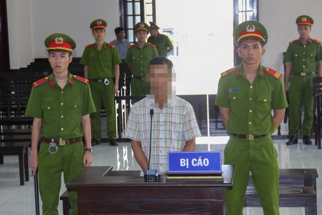 Bị cáo Nguyễn Hữu Chánh tại phiên tòa xét xử phúc thẩm.
