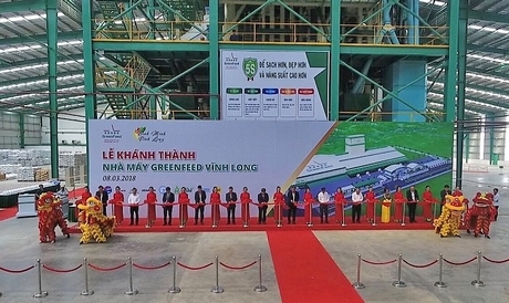 Nhà máy GreenFeed Vĩnh Long hiện đại khánh thành đầu năm 2018.