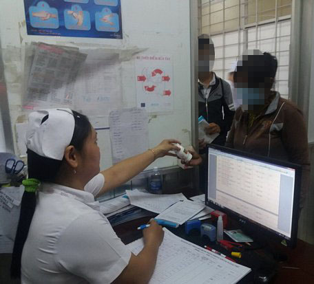 Phòng khám ngoại trú tại bệnh viện tỉnh tiếp nhận bệnh nhân điều trị thuốc ARV từ nguồn quỹ BHYT. 