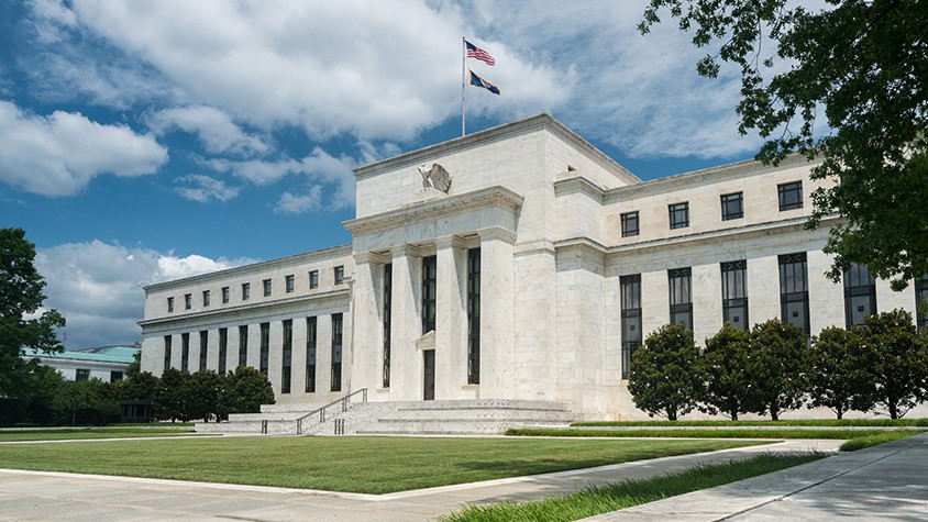 Trụ sở Ngân hàng Dự trữ Liên bang Mỹ (Fed) tại Washington D.C. Ảnh: chase.com