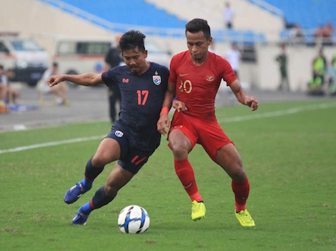 U23 Thái Lan thắng dễ ngay ở trận mở màn.
