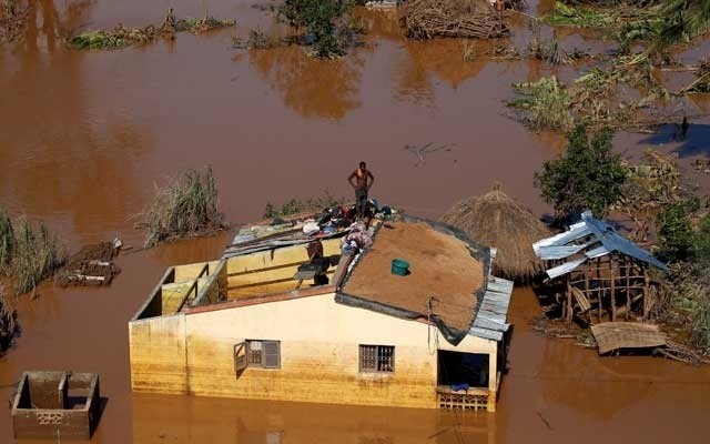 Khung cảnh hoang tàn sau khi Mozambique hứng chịu bão nhiệt đới Idai. (Ảnh: Reuters)
