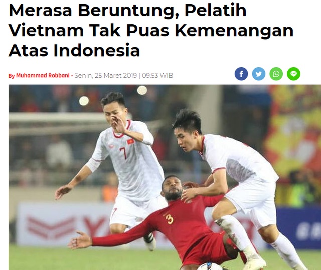 Báo Indonesia vô cùng thất vọng sau trận thua trước U23 Việt Nam