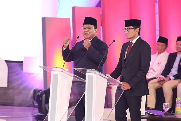 Ông Prabowo Subianto (trái) và Sandiaga Uno. (Nguồn: thejakartapost.com)