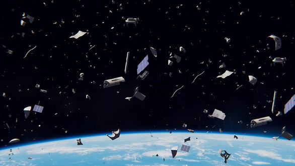 Con người đã tạo ra một bãi rác ngoài vũ trụ sau hàng chục năm bắt đầu tham vọng chinh phục không gian - Ảnh chụp màn hình Shutter Stock