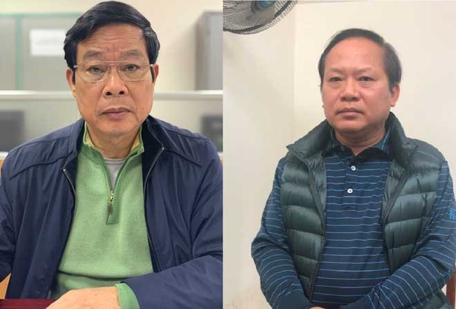 Bị can Nguyễn Bắc Son và Bị can Trương Minh Tuấn bị khởi tố bổ sung về tội “Nhận hối lộ”.