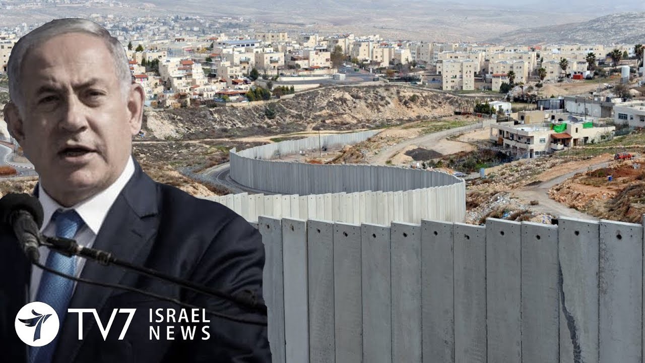 Thủ tướng Israel Benjamin Netanyahu tuyên bố sẽ sáp nhập các khu định cư Do Thái. Ảnh: TV7 Israel News