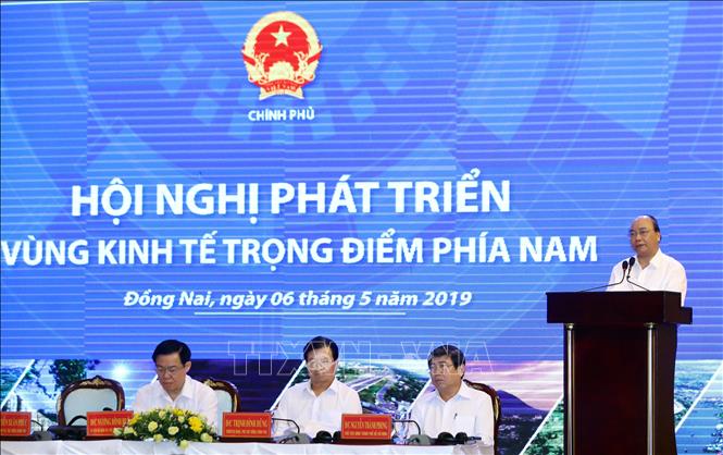 Thủ tướng Nguyễn Xuân Phúc phát biểu chỉ đạo hội nghị. Ảnh: Thống Nhất/TTXVN