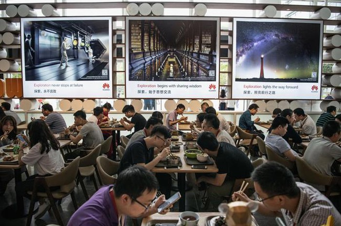Nhiều nhân viên của Huawei là cử nhân tốt nghiệp tại các trường đại học hàng đầu Trung Quốc hoặc du học sinh nước ngoài.