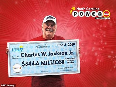  Ông Charles W. Jackson Jr. (Ảnh: NC Lottery)