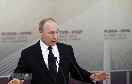   Tổng thống Nga Vladimir Putin. (Nguồn: AFP/TTXVN)
