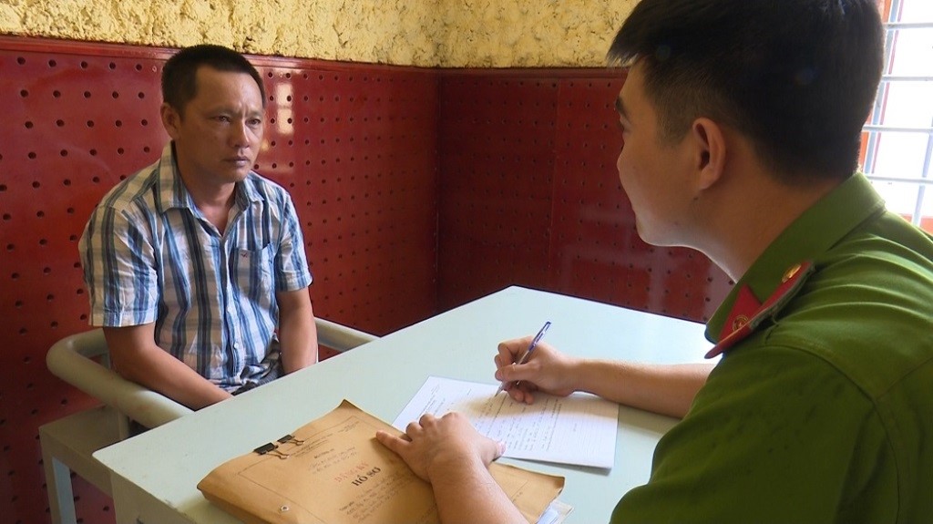 Nguyễn Văn Tong tại cơ quan điều tra
