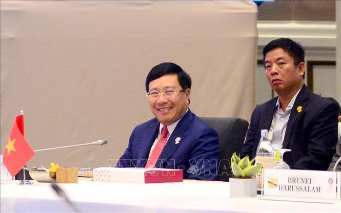 Đây là đề xuất của các Bộ trưởng Ngoại giao ASEAN và được trình lên Hội nghị Cấp cao ASEAN lần thứ 34 diễn ra tại Bangkok từ ngày 22 - 23/6.