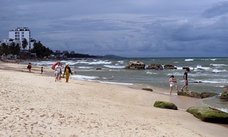Bãi biển Dương Đông, đảo ngọc Phú Quốc. (Ảnh: Lê Huy Hải/TTXVN)