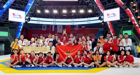  Đội tuyển Việt Nam dự World Cup Taekwondo 2019 tại Trung Quốc.