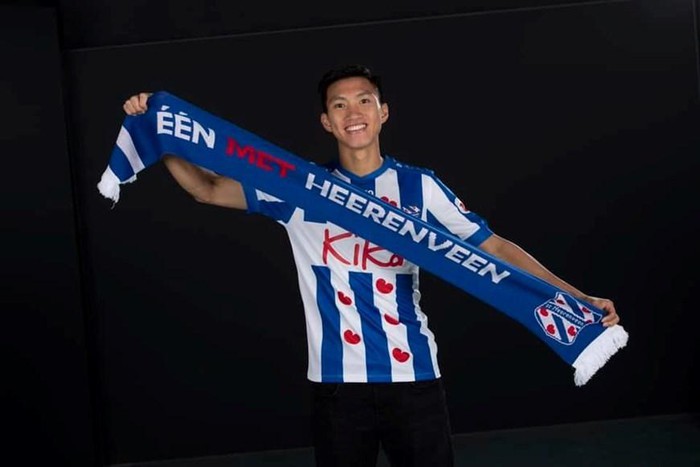 Đoàn Văn Hậu đã chính thức gia nhập SC Heerenveen. (Nguồn: SC Heerenveen)