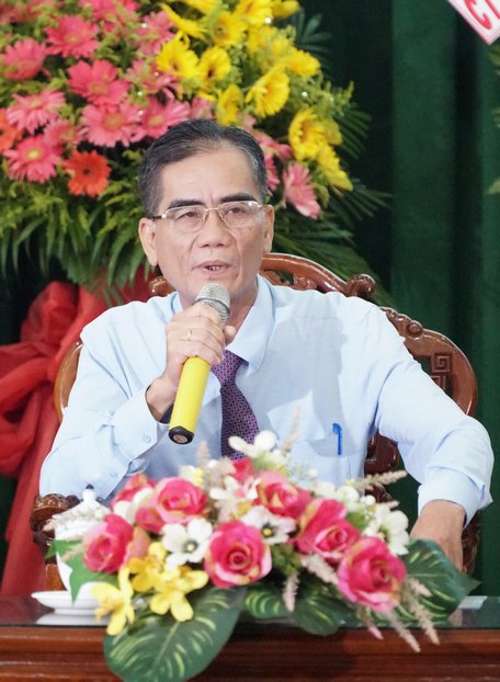 Ông Lê Quang Trung phát biểu tại buổi tọa đàm.