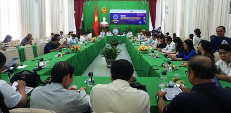 BTC họp báo giới thiệu về Diễn đàn kinh tế Mekong Connect 2019.